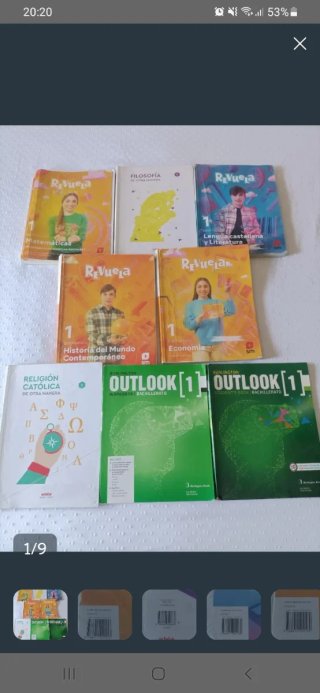 LIBROS 1° BACHILLERATO SALESIANOS HERMANOS GARATE