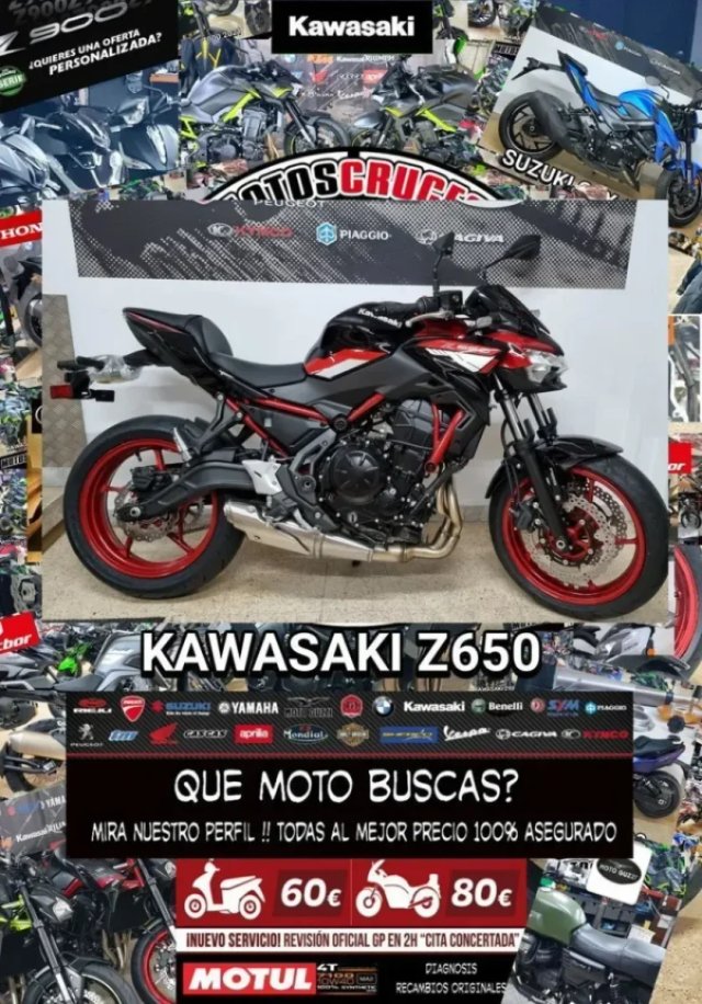 6 2025/26  VER DESCRIPCIÓN OFERTA KAWASAKI Z900/E/
