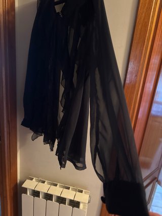 Camisa negra mujer