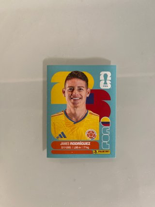 Cromos de James Rodríguez Panini Mundial 2026