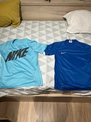 Lote 2 Camisetas Deportivas Nike Niño