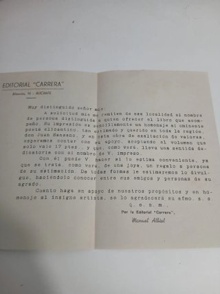 Libro especial,poesías de SANSANO firma de autor