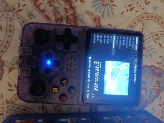 Consola de videojuegos R36S Morada
