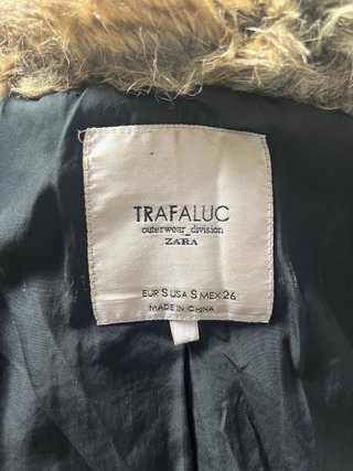Abrigo de pelo Zara Talla S