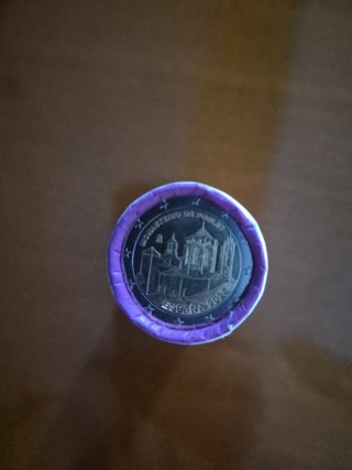 Rollo 25 Monedas 2€ 2026 Monestir de Poblet