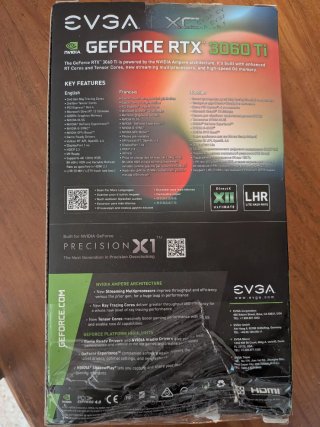 Tarjeta gráfica NVIDIA RTX 3060 TI 8 GB EVGA