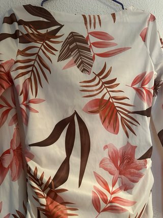 Vestido fresquito manga larga floral