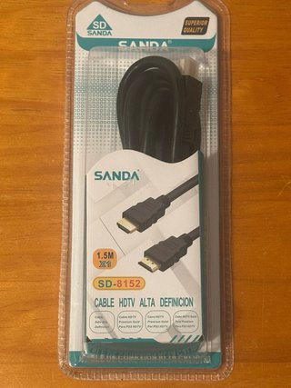 Cable HDMI SANDA 1.5M SD-8152 HDTV