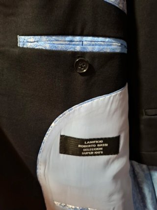 Traje de vestir negro