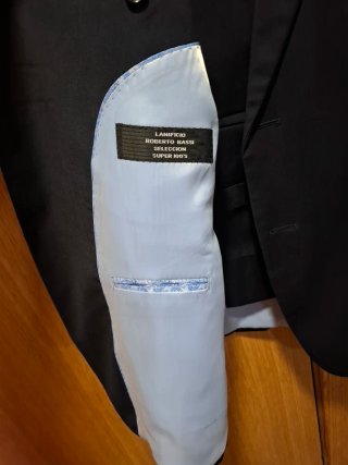 Traje de vestir negro