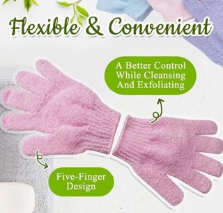 SIN ABRIR Pack de 3 Pares Guantes Exfoliantes