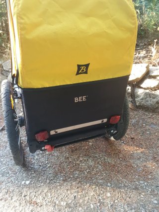 Remolque niño para bicicleta