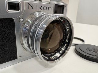 Nikon S2 analógica con objetivo 50mm f/1.4