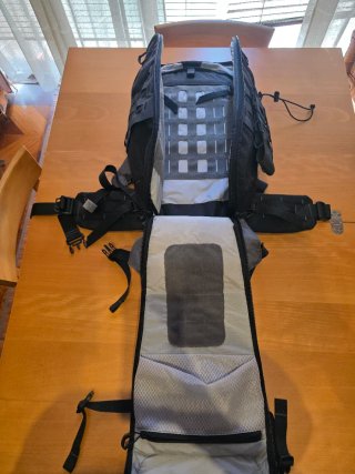 Mochila Vanquest Ibex 35 Negra Táctica