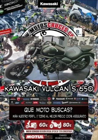 7 2026 VER DESCRIPCIÓN  OFERTA KAWASAKI Z500/650