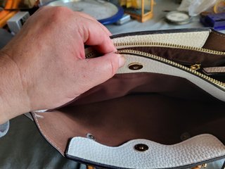 Mala de senhora Parfois branca
