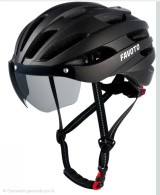 Casco Bicicleta o Patinete Eléctrico con visera