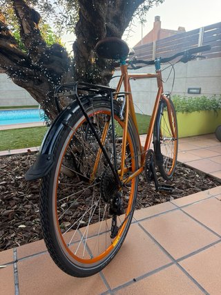Bicicleta Clásica/Vintage Naranja