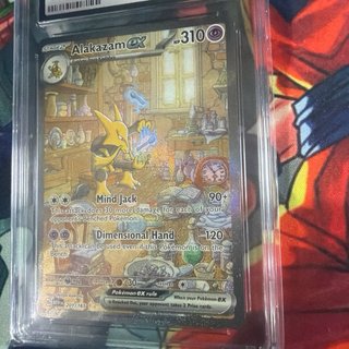 Alakazam ex 151 - 201/165 - CGC 10 GEM MINT