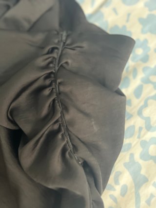 Falda Zara cruzada fruncida Talla M