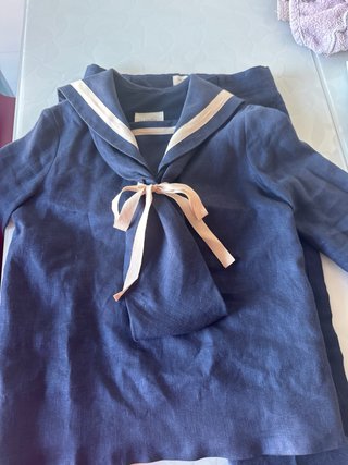 Traje de comunion de niño.