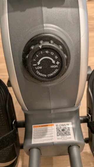 Máquina de remo Merach plegable