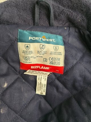 Chaqueta invierno ignífuga PortWest