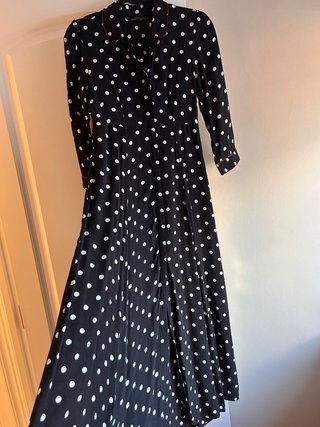 Vestido lunares Zara