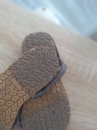 Sandalias Marypaz plateadas talla 39
