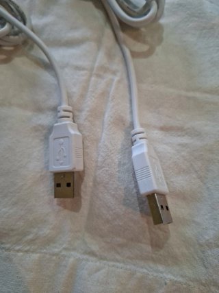 Adaptador de pared con cables USB c/cables