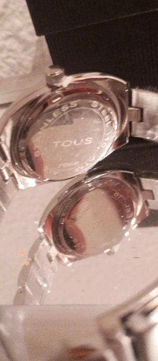 Reloj Tous Oso Dorado y Plateado