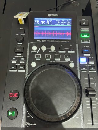 Reproductor Gemini MDJ-500 Profesional 2 UNIDADES