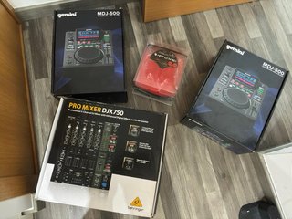 Reproductor Gemini MDJ-500 Profesional 2 UNIDADES