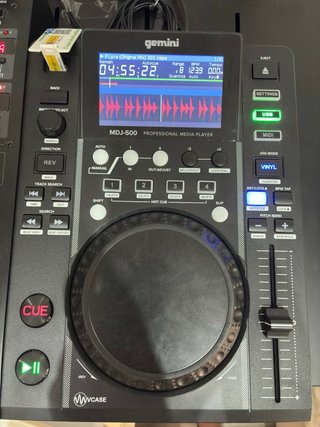 Reproductor Gemini MDJ-500 Profesional 2 UNIDADES