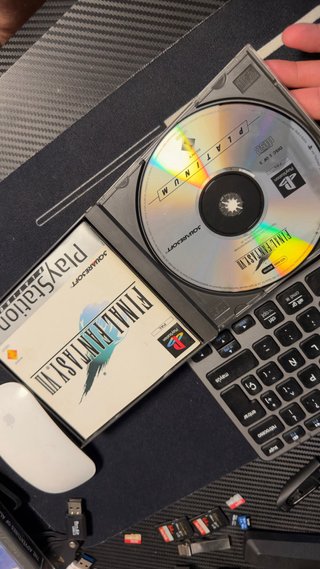 Final Fantasy VII PSX PAL 5 CDs y alundra