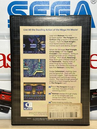Batman Returns SEGA Master System CIB