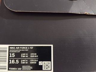 Zapatillas NIKE AIR FORCE 1
