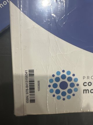 Libro matemáticas de 1 de bachillerato forrado