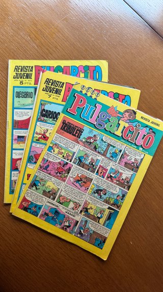 Lote revistas Pulgarcito Bruguera años 70