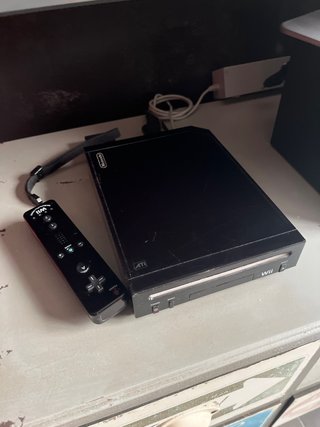 Nintendo Wii negra