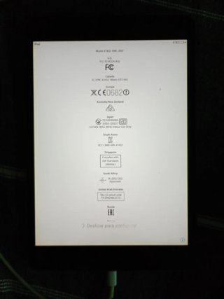 IPAD modelo A1432 EMC 2607