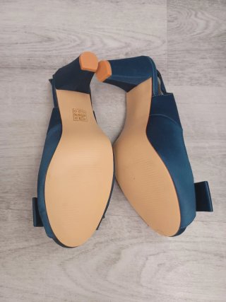 Sandalias Marypaz Talla 38 Azul