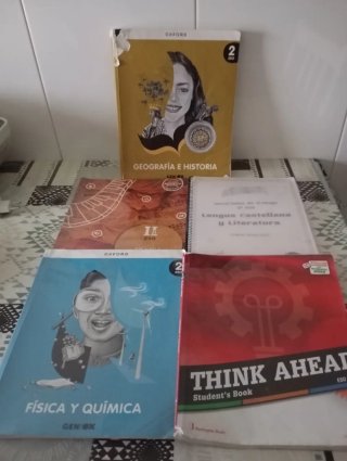 Libros de texto 2°E.S.O(Asturias)