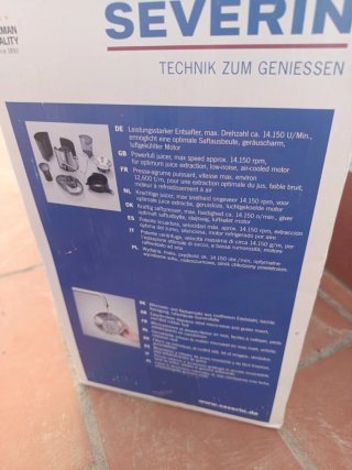Licuadora Severin 450ml 400W