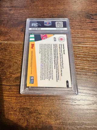 Lamine Yamal 2024 Topps Now UEFA Euro PSA 10