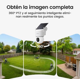 Cámara Solar Aosu 4K Ultra HD
