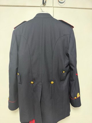 Traje azul marino invierno