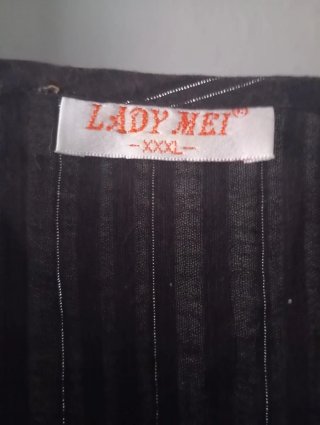 Casaca LADY REY negra con plateado