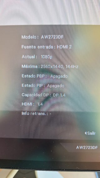 Monitor Dell Alienware AW2723DF