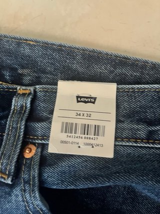 Jean’s Levi’s Blu scuro taglia 34 Uomo